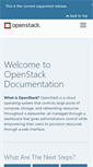 Mobile Screenshot of docs.openstack.org