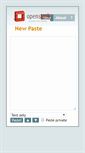 Mobile Screenshot of paste.openstack.org